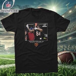 Colston Loveland Chicago Bears Nfl Flash Features Wild Card T-Shirt